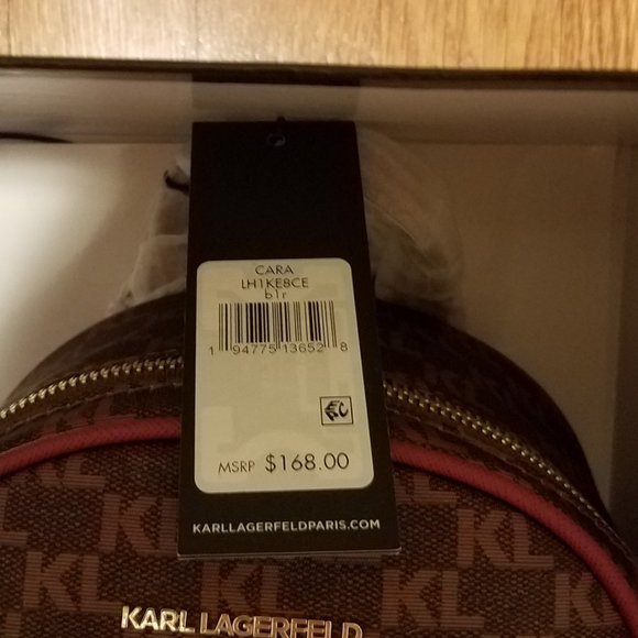 Karl Lagerfeld Paris Cara Logo Women\'s Backpack in the Box main image 6